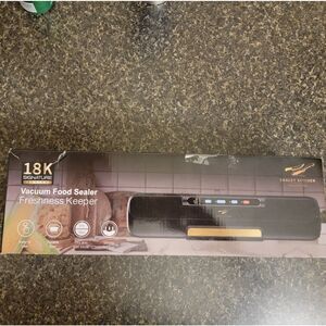 🆕️🌯The Chalet Kitchen 18K Signature Series Vacuum Food Sealer, Black